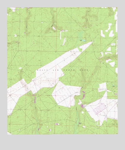 Holt SW, FL USGS Topographic Map