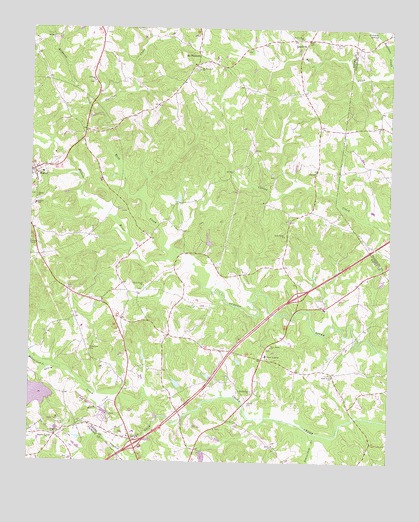 Homer, GA USGS Topographic Map