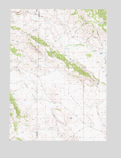 Homer Valley, ID USGS Topographic Map