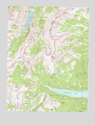 Homestake Reservoir, CO USGS Topographic Map