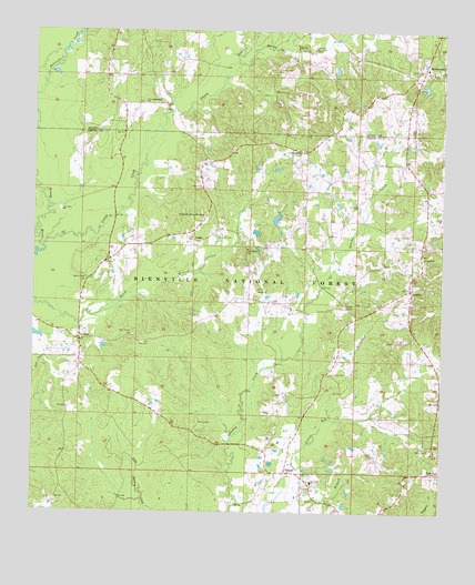 Homewood, MS USGS Topographic Map