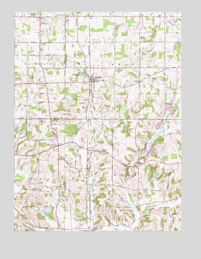 Homeworth, OH USGS Topographic Map