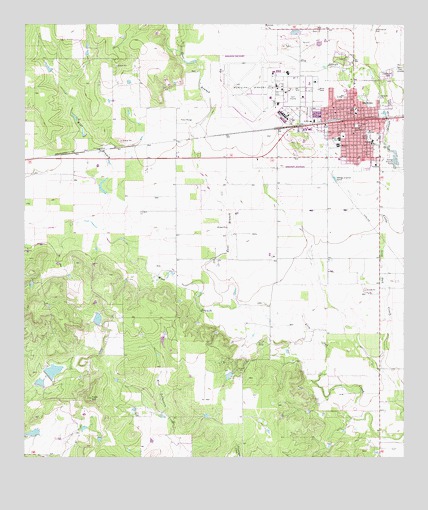 Hondo, TX USGS Topographic Map