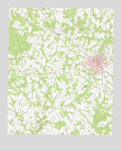 Honea Path, SC USGS Topographic Map