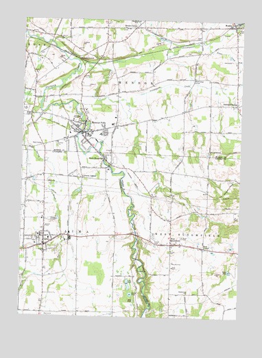 Honeoye Falls, NY USGS Topographic Map