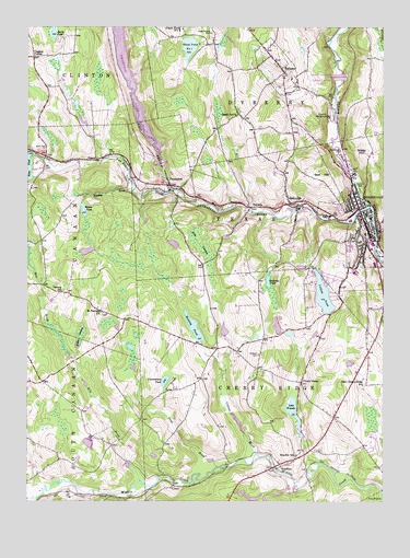 Honesdale, PA USGS Topographic Map