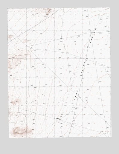 Honest John Well, NV USGS Topographic Map