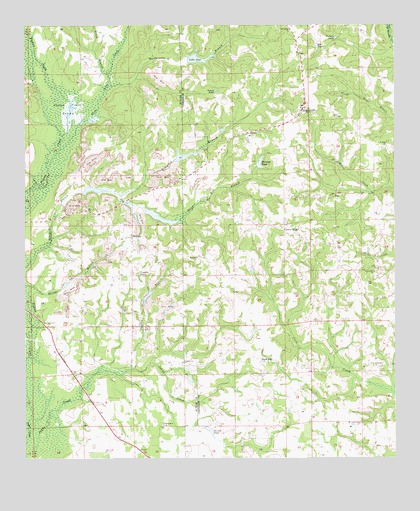 Honoraville, AL USGS Topographic Map