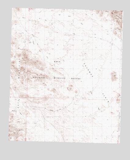 Hoodoo Well, AZ USGS Topographic Map