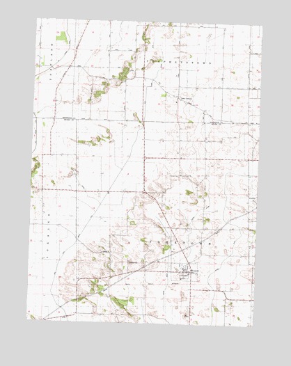 Hooppole, IL USGS Topographic Map