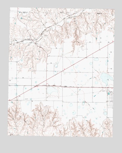 Hoover, TX USGS Topographic Map