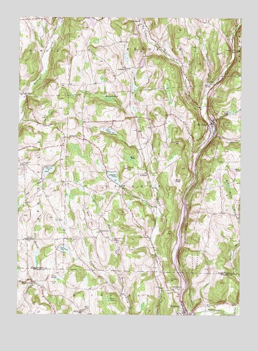 Hop Bottom, PA USGS Topographic Map