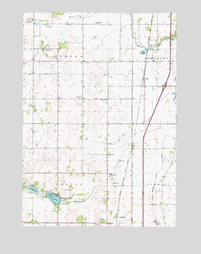 Hope, MN USGS Topographic Map