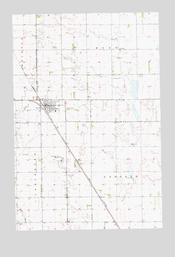 Hope, ND USGS Topographic Map