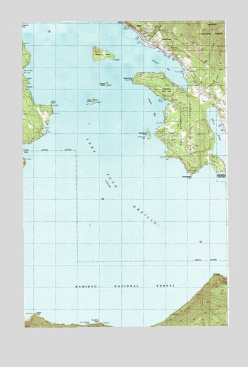 Hope, ID USGS Topographic Map