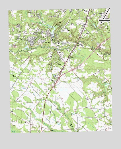 Hope Mills, NC USGS Topographic Map