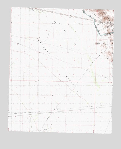 Hope SW, AZ USGS Topographic Map