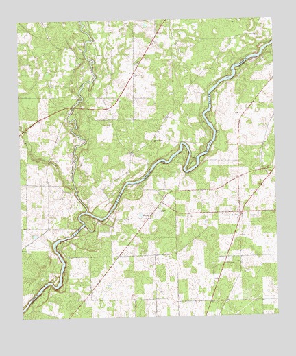 Hopeful, GA USGS Topographic Map