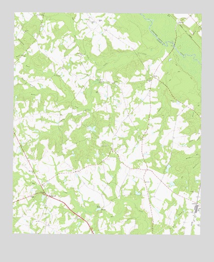 Hopeulikit, GA USGS Topographic Map