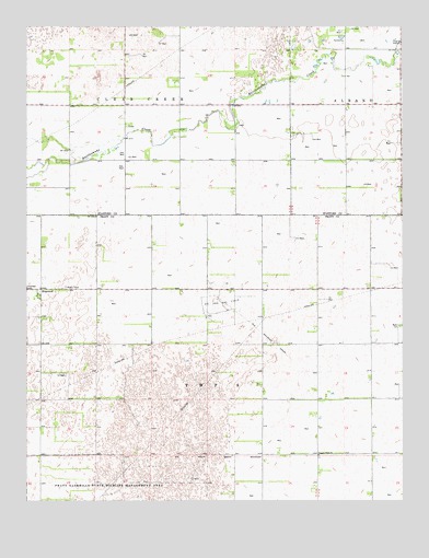 Hopewell, KS USGS Topographic Map