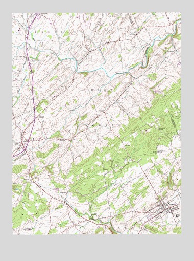 Hopewell, NJ USGS Topographic Map