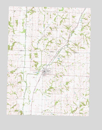 Hopkins, MO USGS Topographic Map