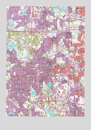 Hopkins, MN USGS Topographic Map