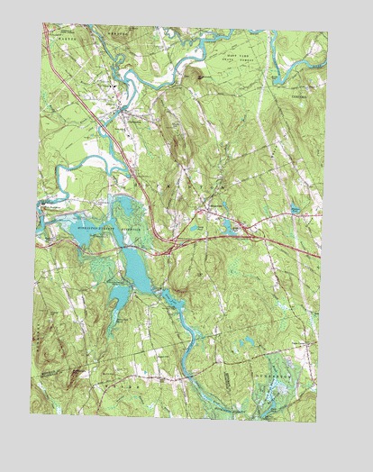 Hopkinton, NH USGS Topographic Map