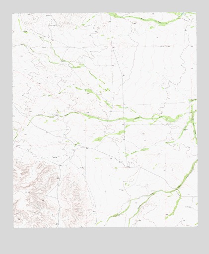 Hopper Draw East, TX USGS Topographic Map