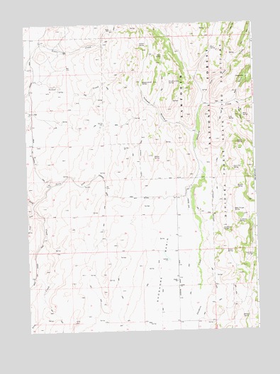 Hopper Gulch, ID USGS Topographic Map