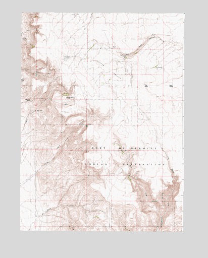 Hoppin Springs, OR USGS Topographic Map