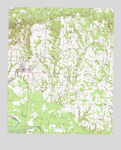 Horatio, AR USGS Topographic Map
