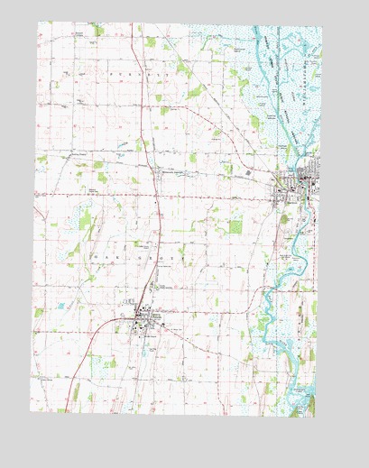 Horicon, WI USGS Topographic Map