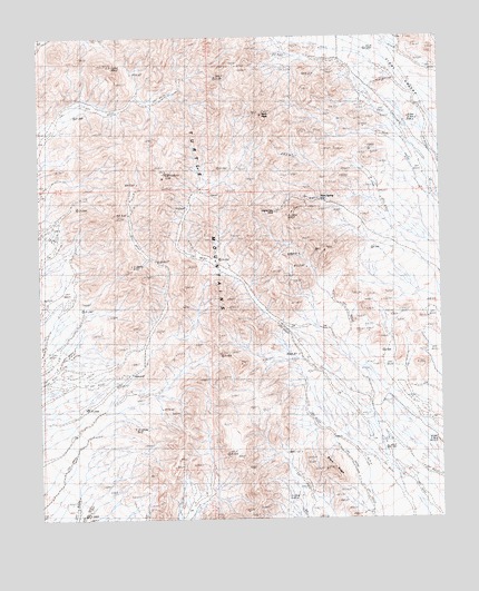 Horn Spring, CA USGS Topographic Map