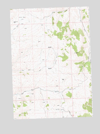 Horse Basin, ID USGS Topographic Map