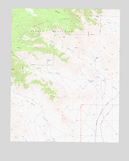 Horse Canyon, CA USGS Topographic Map