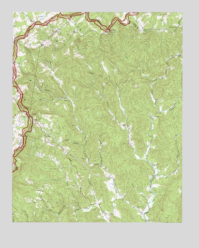 Horse Gap, NC USGS Topographic Map
