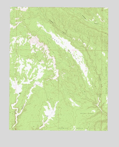 Horse Mountain, UT USGS Topographic Map