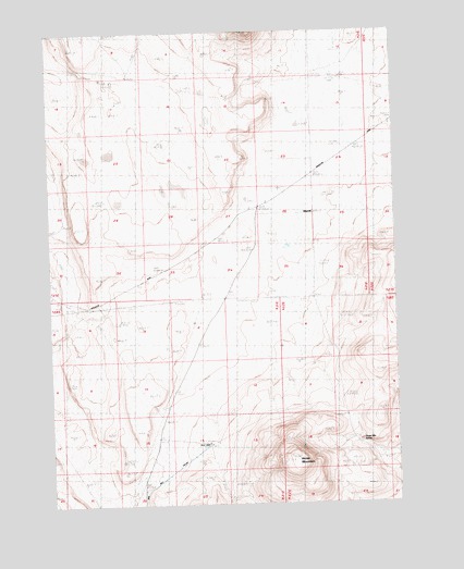 Horse Mountain, OR USGS Topographic Map