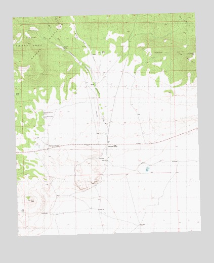 Horse Mountain West, NM USGS Topographic Map