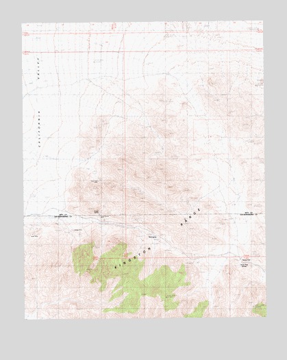 Horse Thief Springs, CA USGS Topographic Map