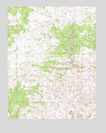 Horse Valley, UT USGS Topographic Map