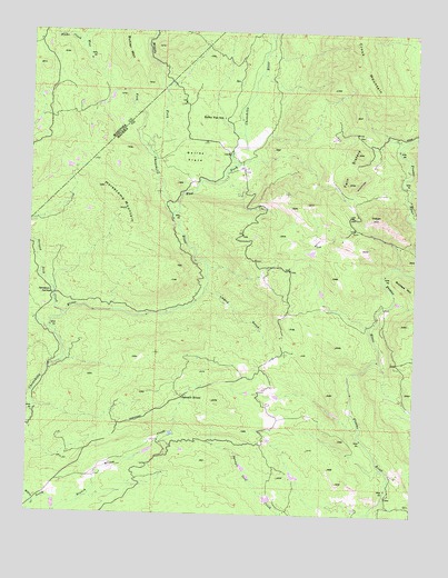 Horsecamp Mountain, CA USGS Topographic Map