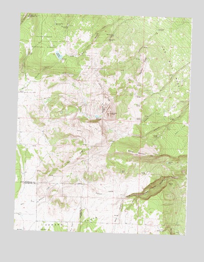 Horsefly Peak, CO USGS Topographic Map