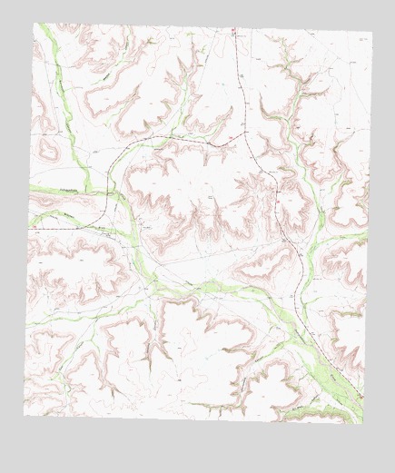Horsehead Canyon, TX USGS Topographic Map