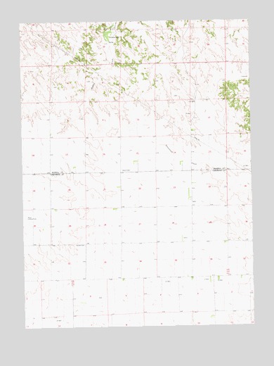 Horsehead Ranch, NE USGS Topographic Map