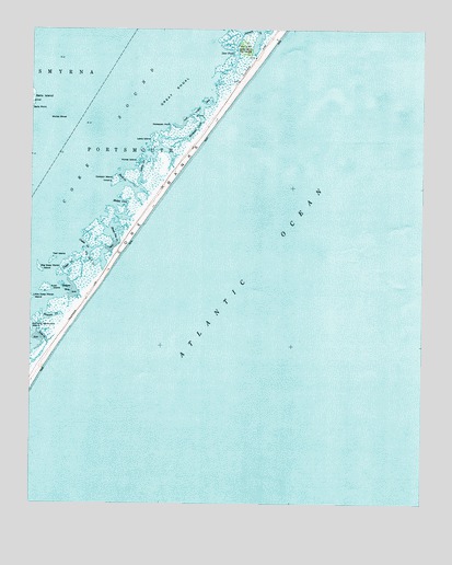 Horsepen Point, NC USGS Topographic Map