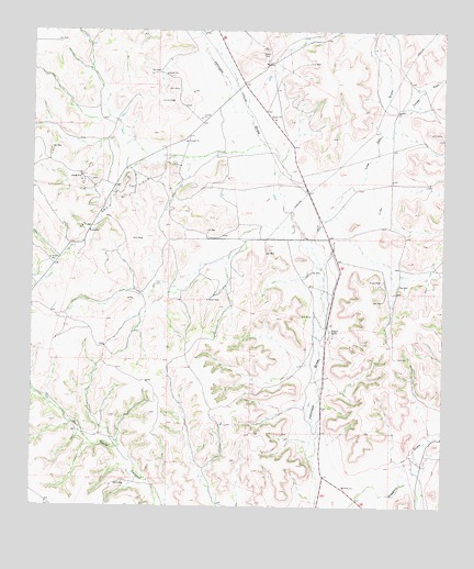 Baggett Ranch, TX USGS Topographic Map