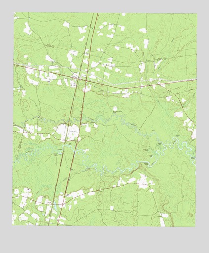 Hortense, GA USGS Topographic Map