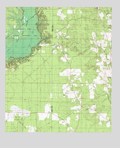Hortman, LA USGS Topographic Map